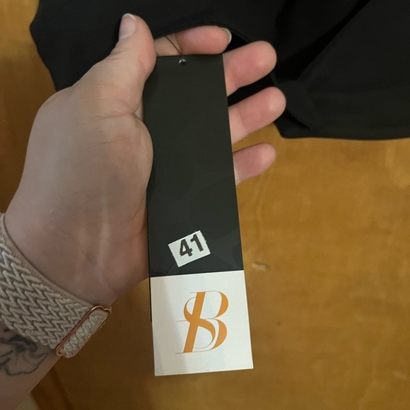 Sachin and Babi Black Strappy Women's Top - Picture 10 of 10